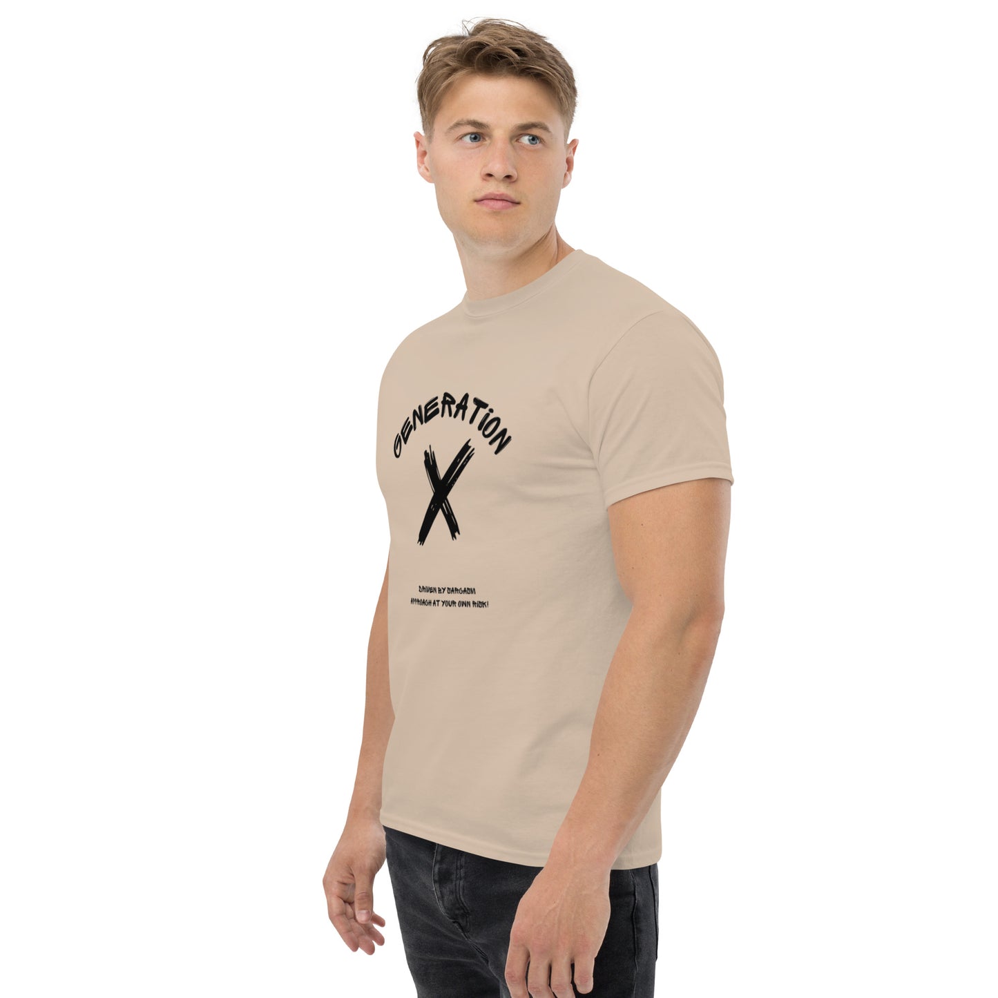 Sarcasam Black Lettering T Shirt