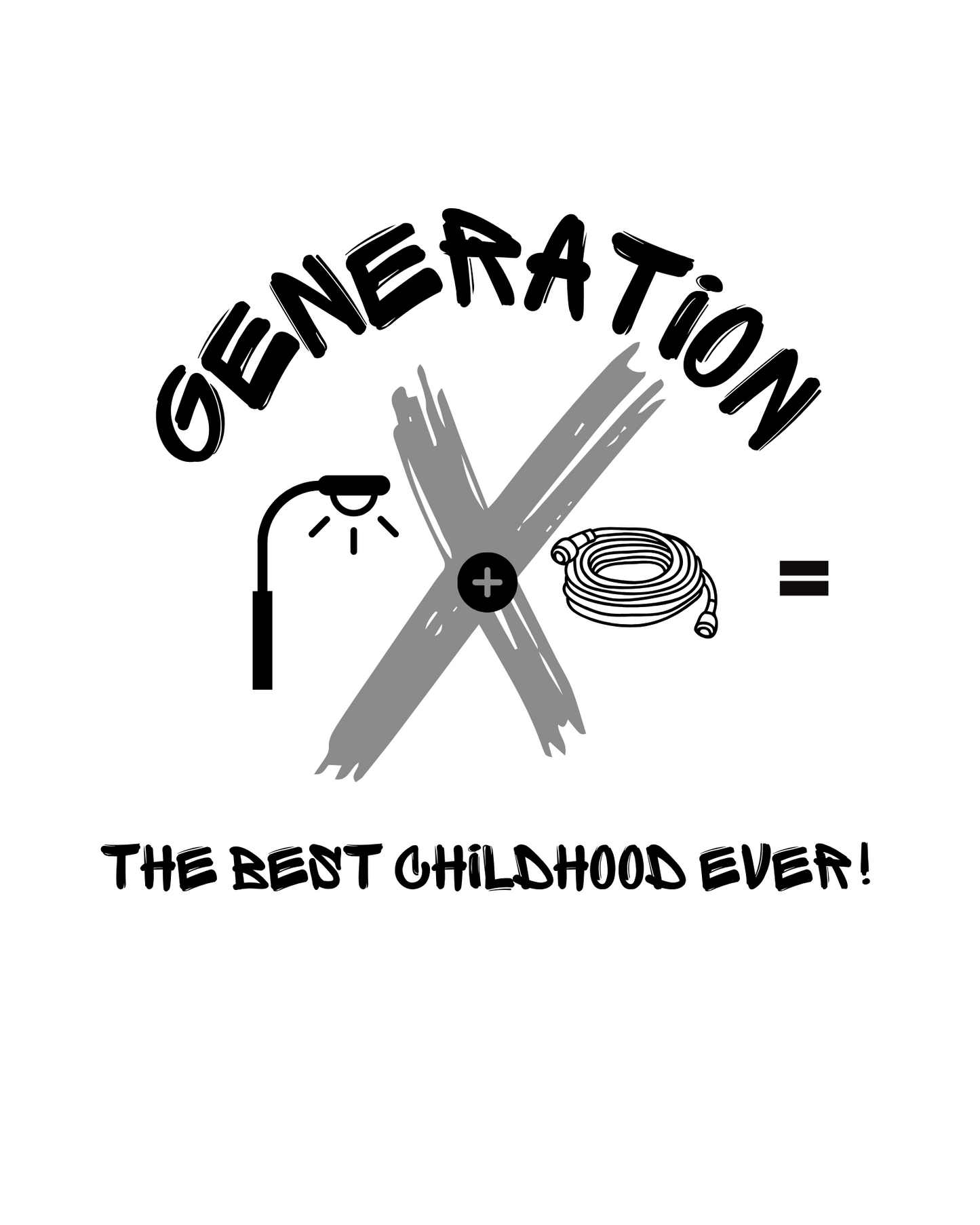 Best Generation Ever Black Lettering T Shirt