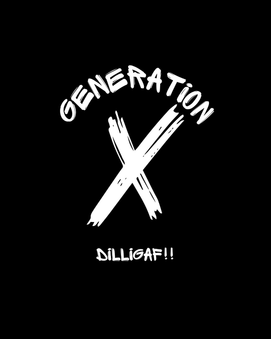 Dilligaf White Lettering T Shirt