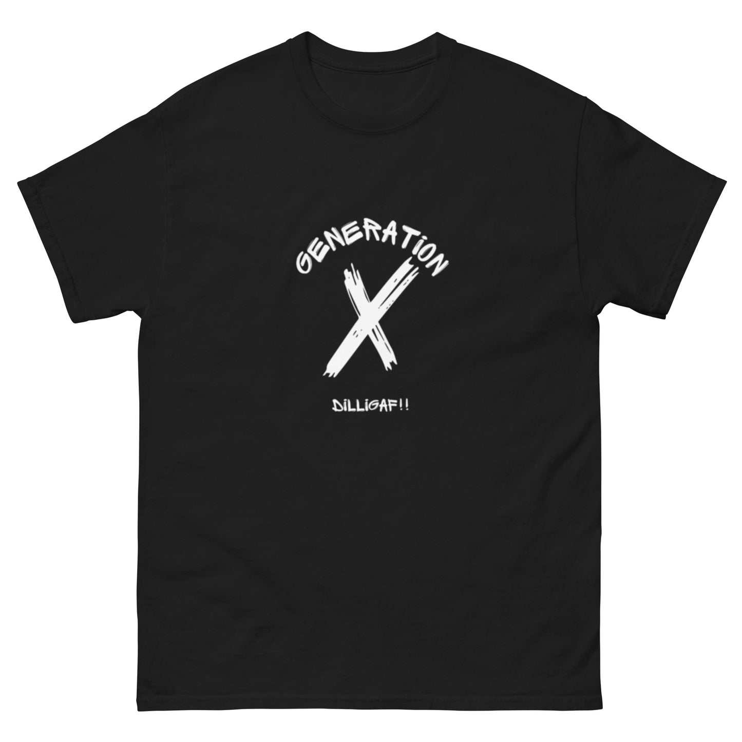 Dilligaf White Lettering T Shirt