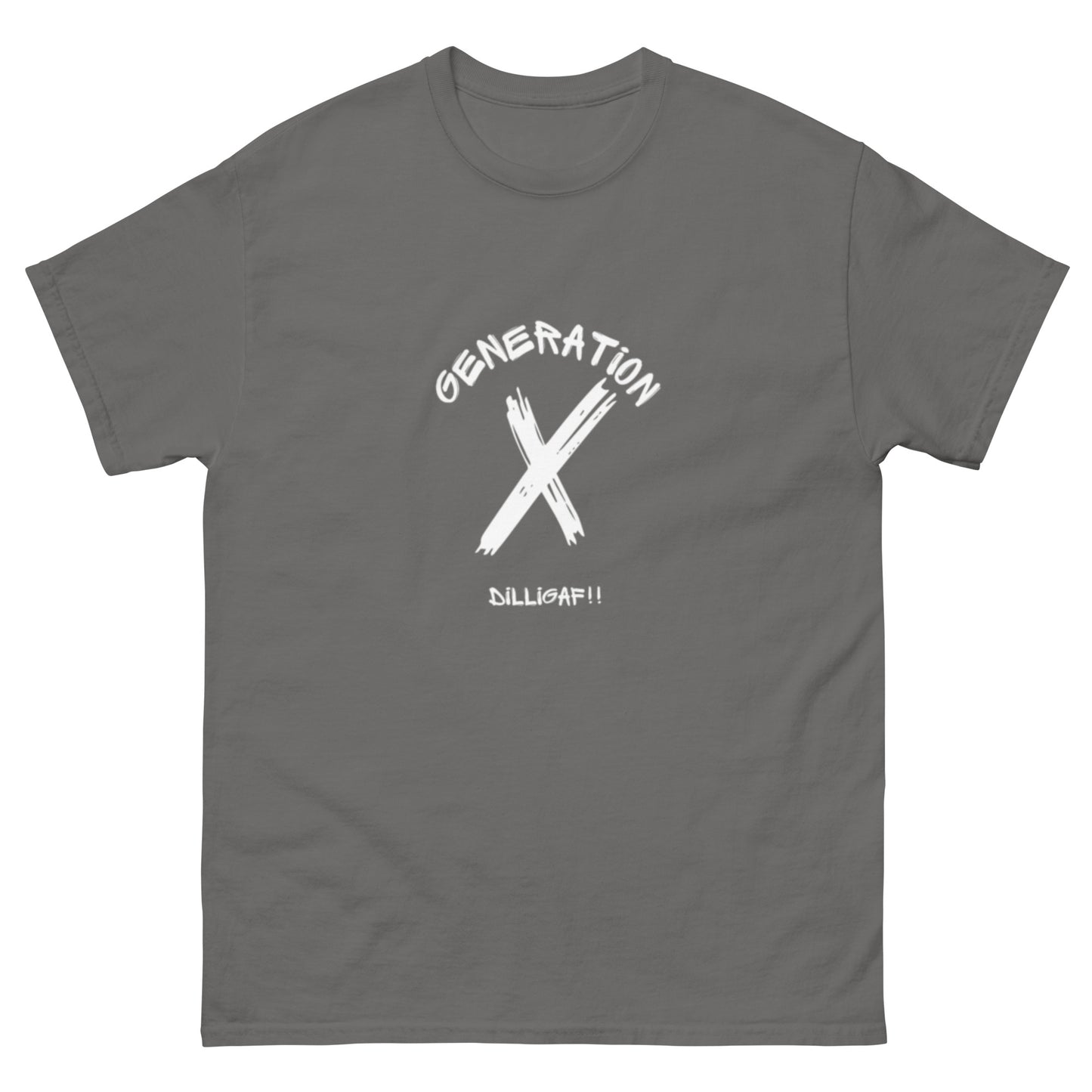 Dilligaf White Lettering T Shirt