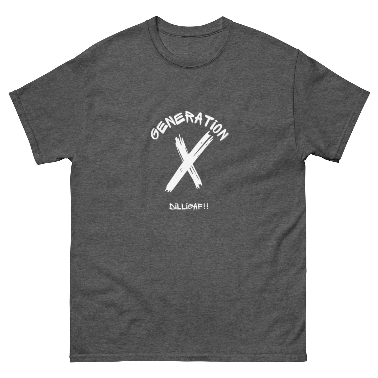Dilligaf White Lettering T Shirt