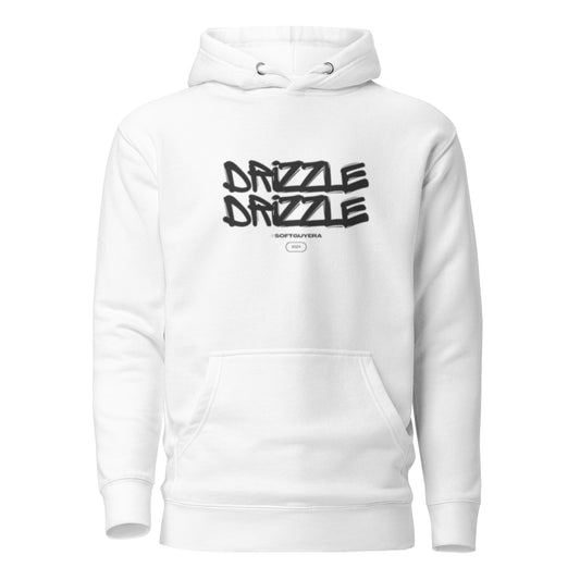 Drizzle Drizzle Black Lettering Hoodie